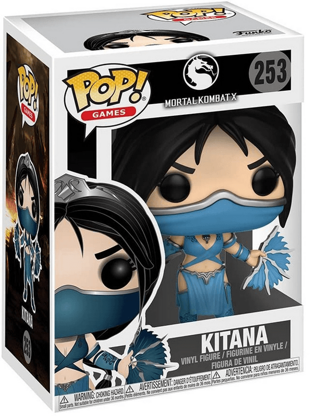 Mortal Kombat X: Funko Pop! Games - Kitana #253 - Magic Dreams Store