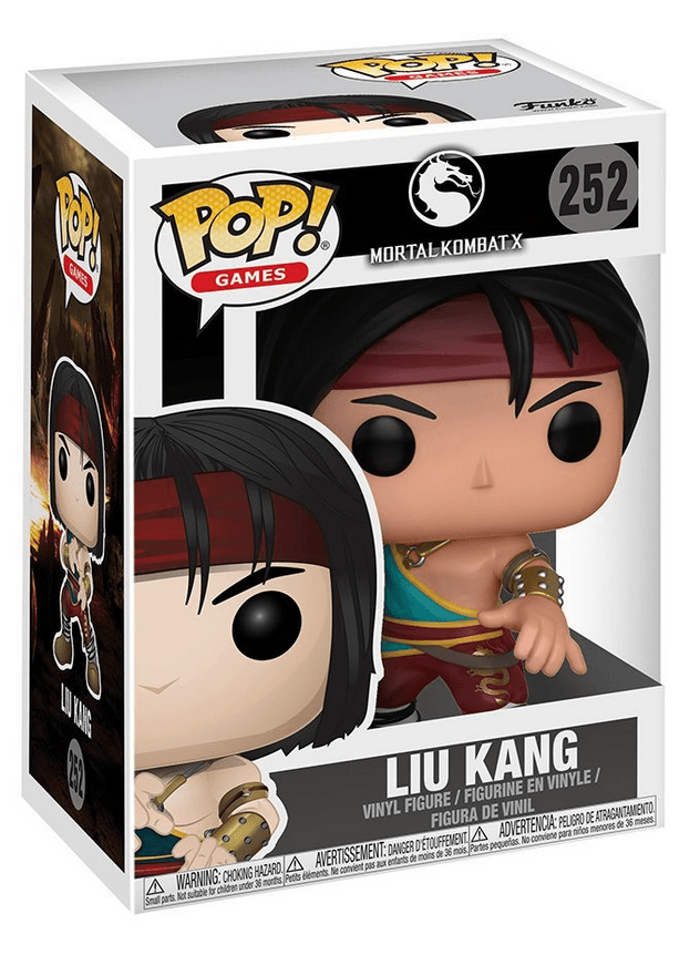 Mortal Kombat X: Funko Pop! Games - Liu Kang #252 - Magic Dreams Store