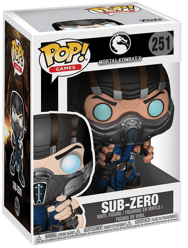 Mortal Kombat X: Funko Pop! Games - Sub-Zero #251 - Magic Dreams Store