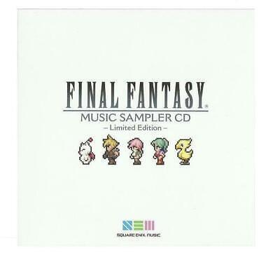 MUSIC SAMPLER CD SOUNDTRACK LIMITED EDITION - FINAL FANTASY - Magic Dreams Store