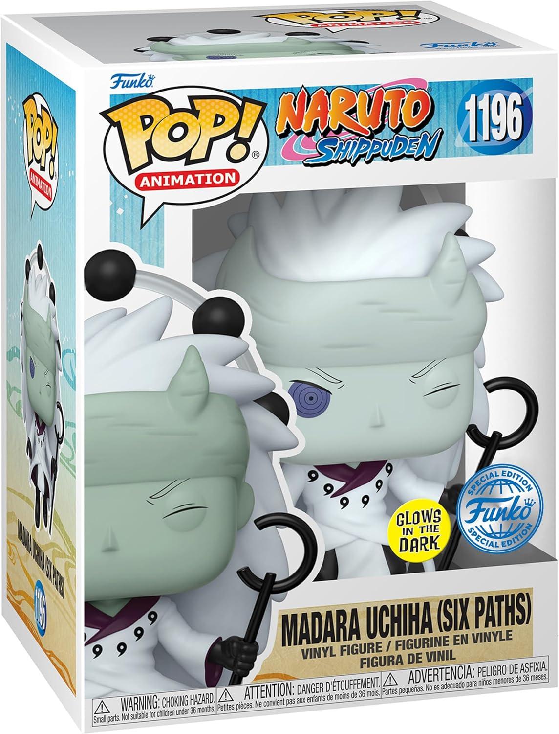Naruto Shippuden: Funko Pop! Animation - Madara Uchicha Six Paths #1196 Special Edition Glow in the Dark - Magic Dreams Store