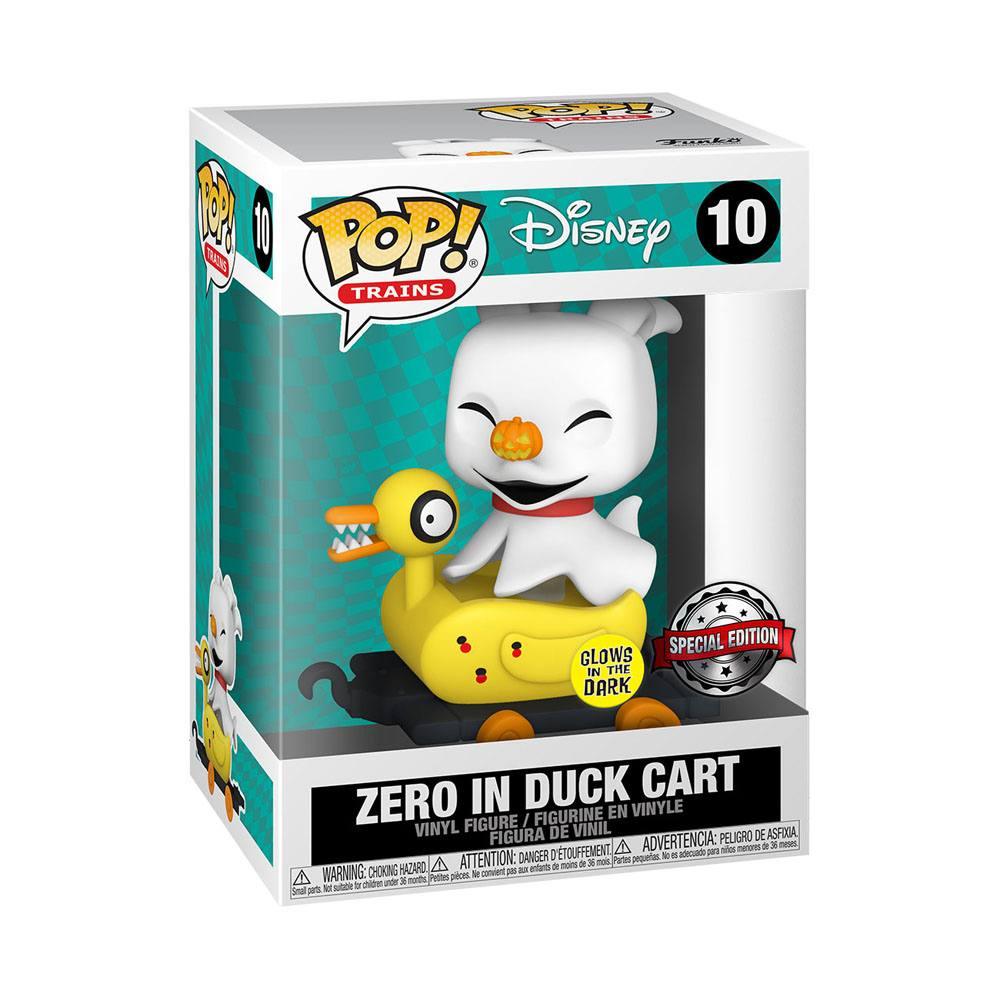 Nightmare Before Christmas: Funko Pop! Trains - Zaro in duck cart #10 Glow in the Dark Special Edition - Magic Dreams Store