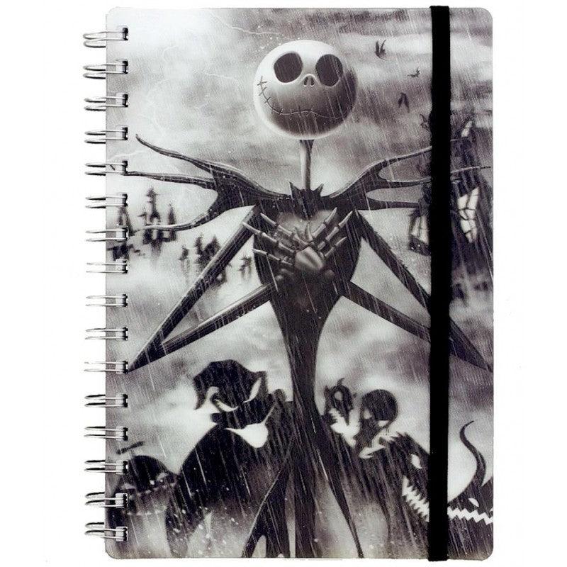 Notebook A5 - Nightmare Before Christmass (3D Olografico) - Magic Dreams Store