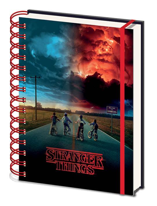 Notebook A5 - Stranger Things 3D - Magic Dreams Store