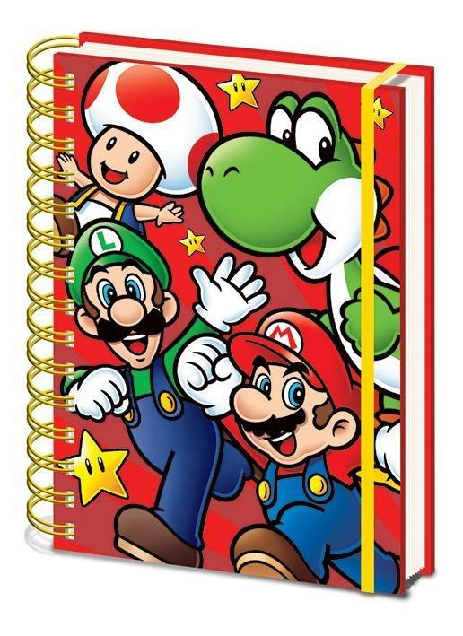 Notebook A5 - Super Mario & Yoshi - Magic Dreams Store