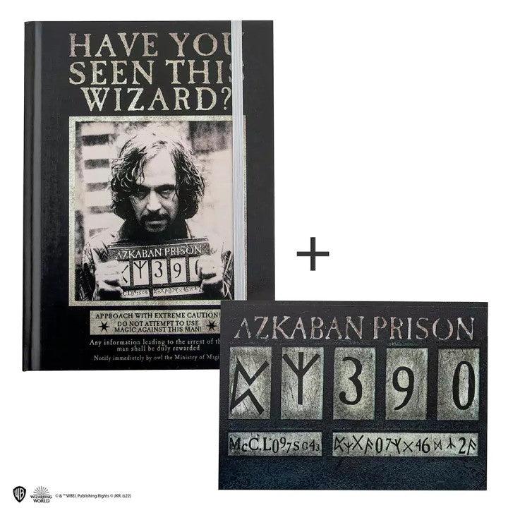 Notebook Potter Sirius Black ricercato A5 - HARRY POTTER - Magic Dreams Store