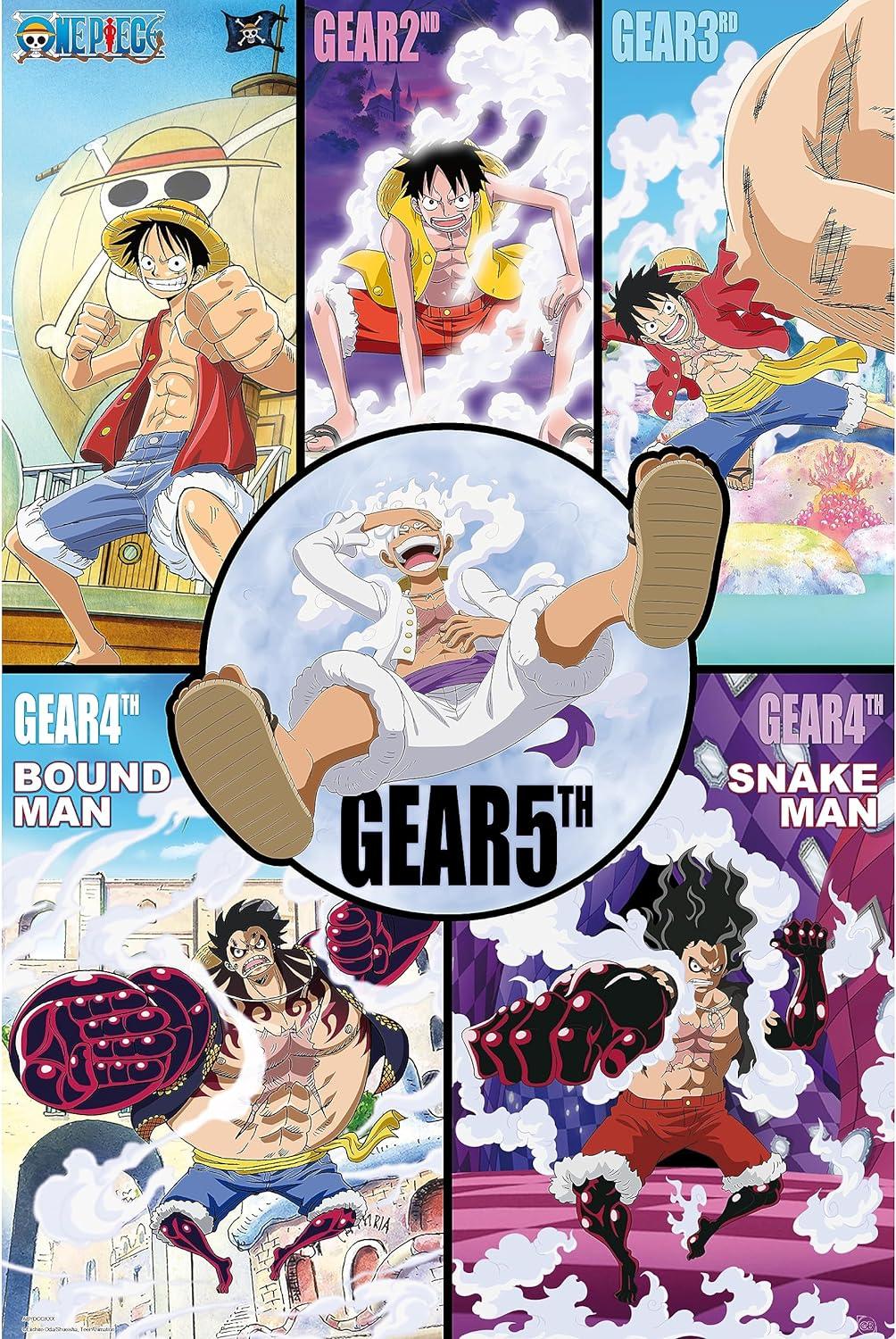 ONE PIECE - Poster Monkey D. Luffy Gear 5th History 61x91,5 cm - Magic Dreams Store