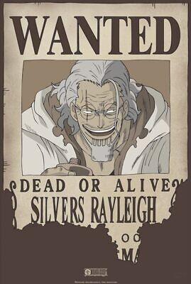 ONE PIECE - POSTER WANTED SILVERS RAYLEIGH 52x38 cm - Magic Dreams Store