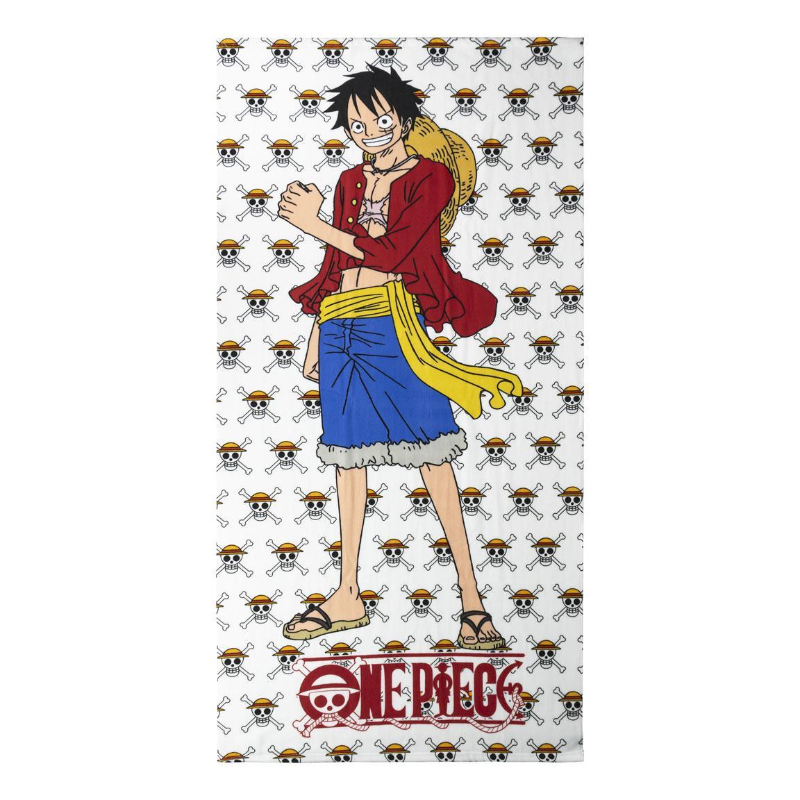 One Piece - Telo Mare Monkey D. Luffy - 24x35x3 cm - Magic Dreams Store