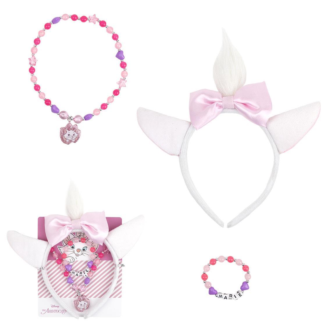 Pack Cerchietto con Orecchie + collana + bracciale - GLI ARISTOGATTI - Magic Dreams Store