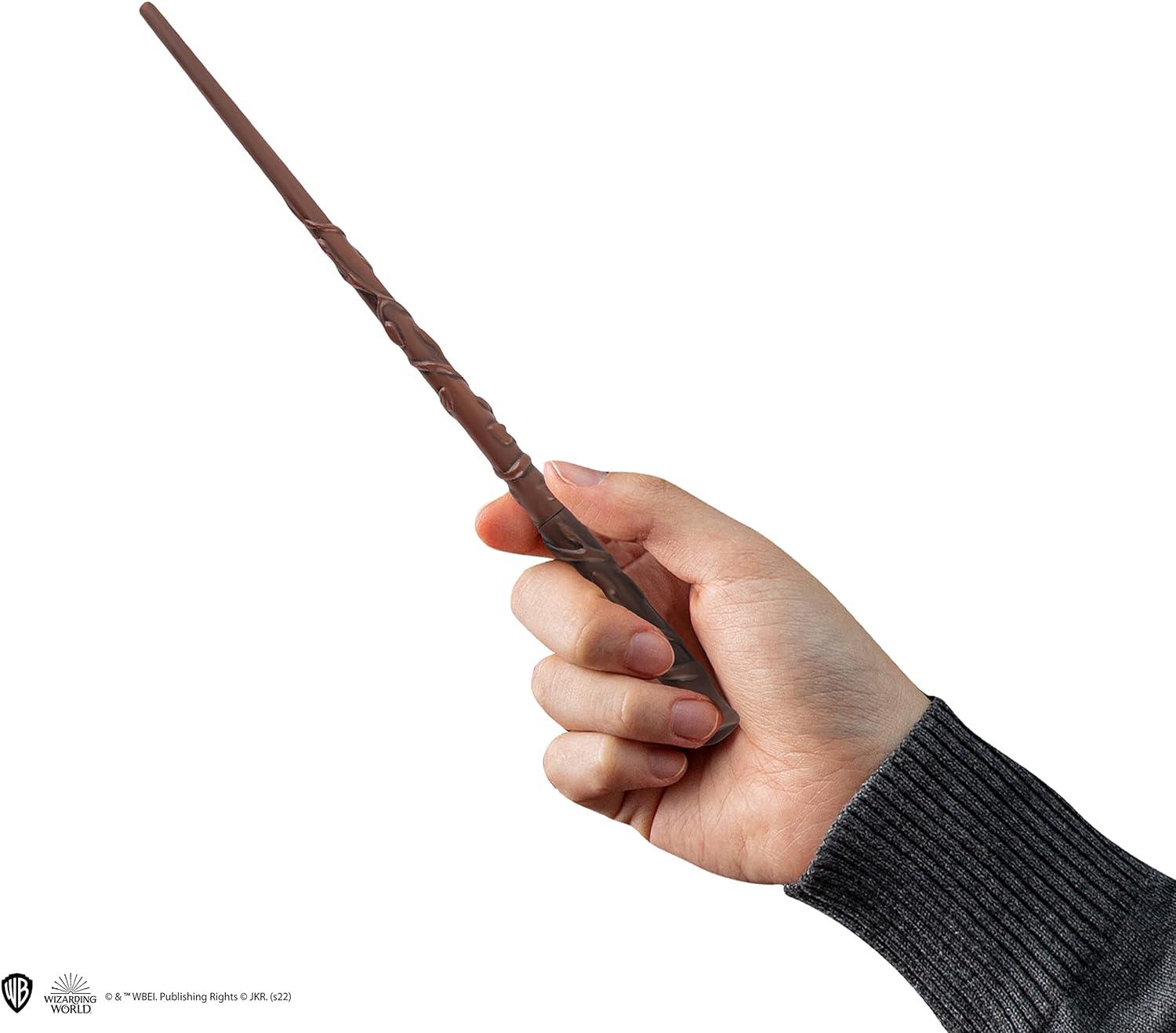 Penna Bacchetta di Hermione Granger con Supporto - HARRY POTTER - Magic Dreams Store