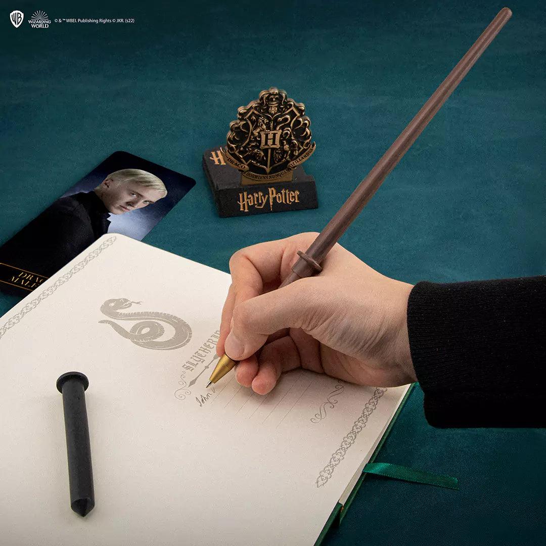 Penna-Bacchetta Harry Potter Con Supporto - Draco Malfoy - Magic Dreams Store