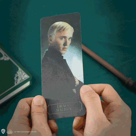 Penna-Bacchetta Harry Potter Con Supporto - Draco Malfoy - Magic Dreams Store