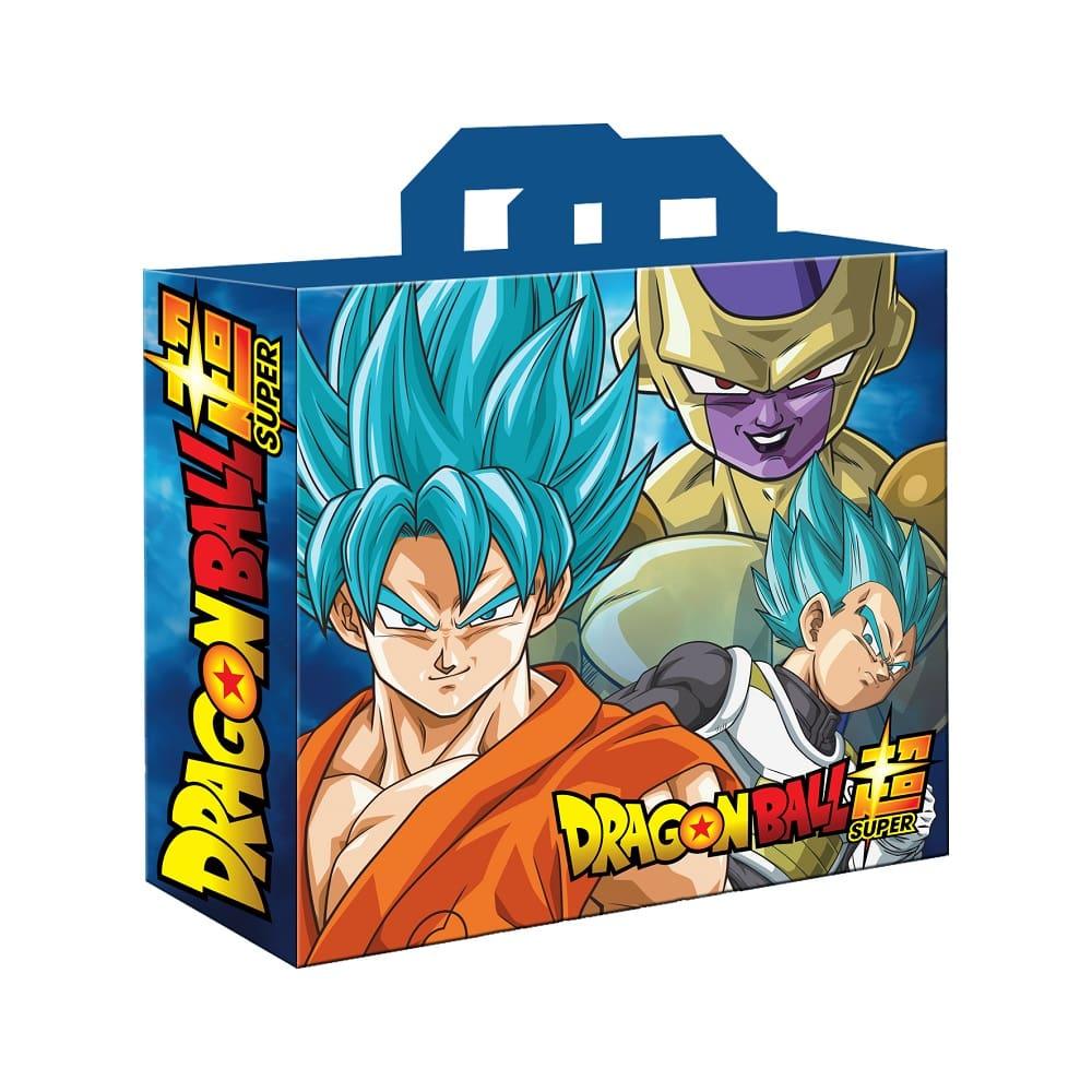 Plastic Shopping Bag Goku e Vegeta super saiyan blu - DRAGON BALL SUPER - Magic Dreams Store
