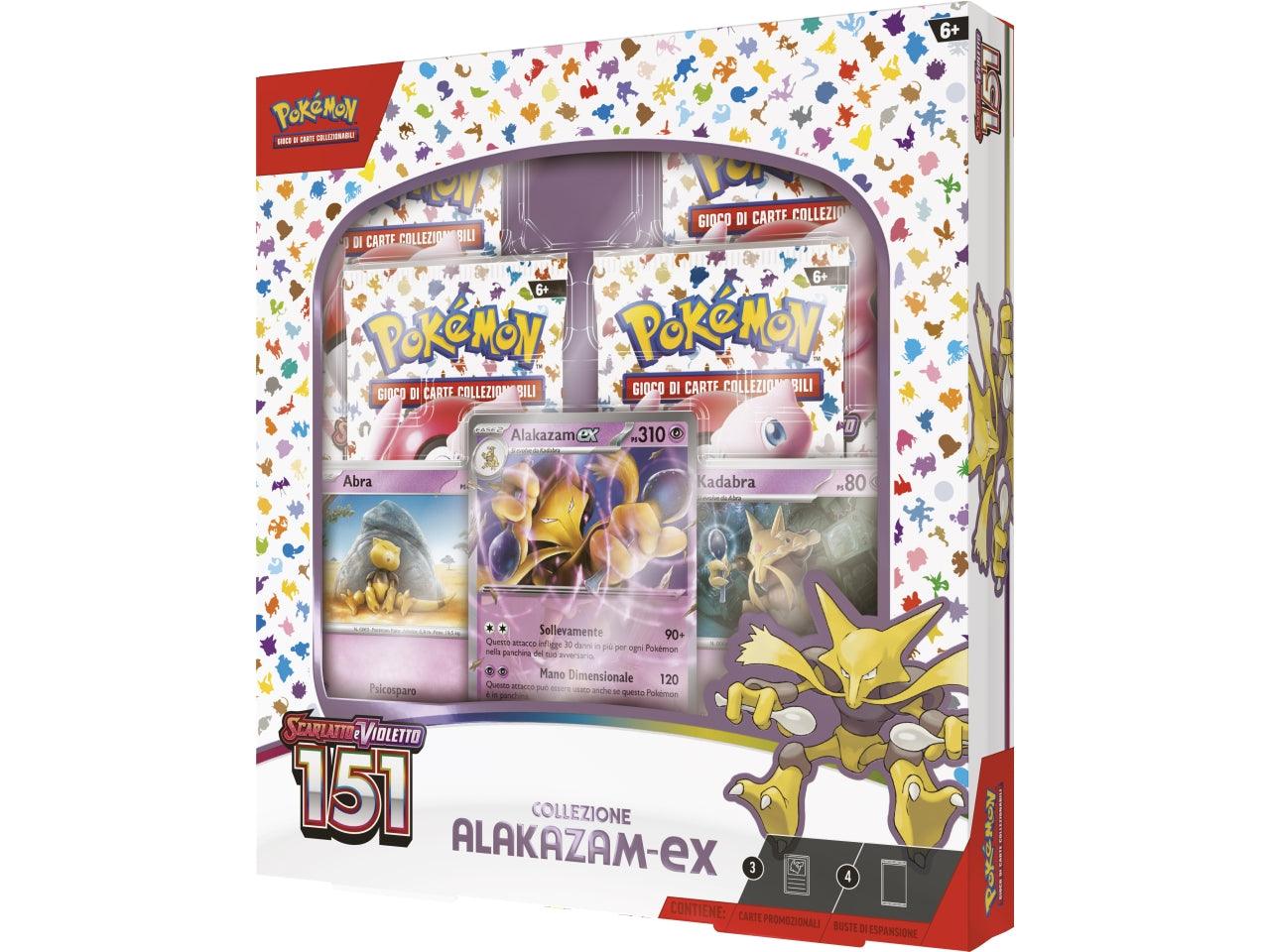 Pokemon - Collezione Alakazam EX - ScarlattoVioletto 151 - Magic Dreams Store