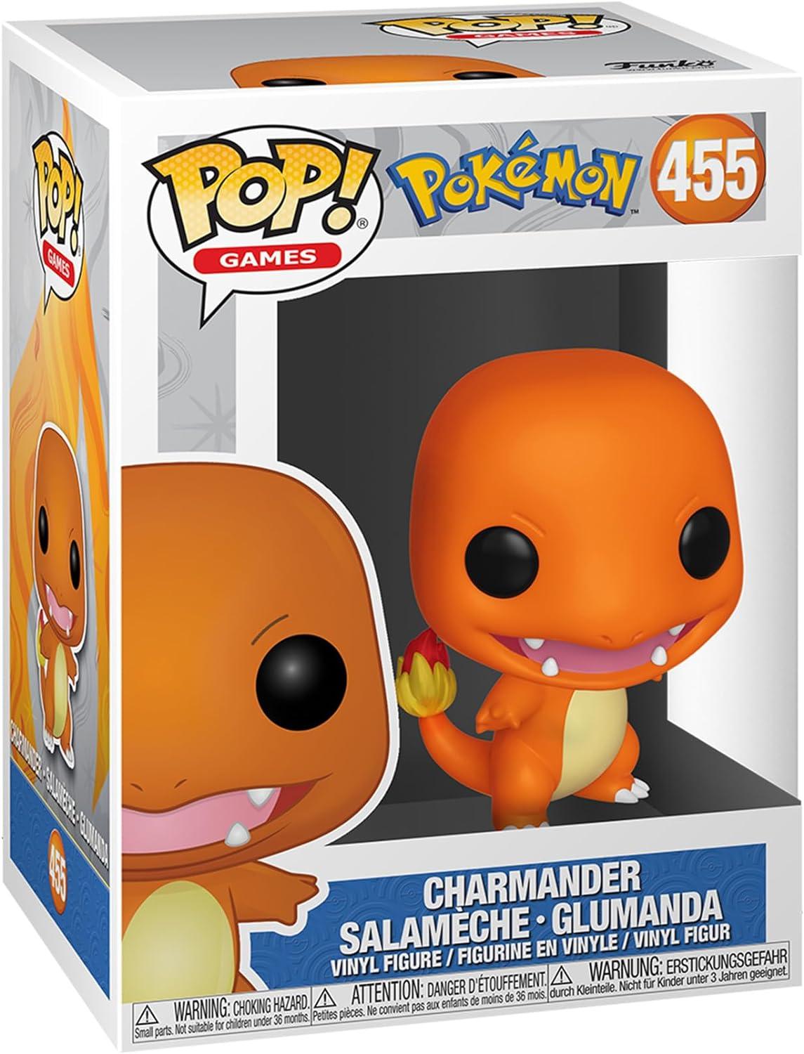Pokemon: Funko Pop! Games - Charmander - Salameche - Glumanda #455 - Magic Dreams Store