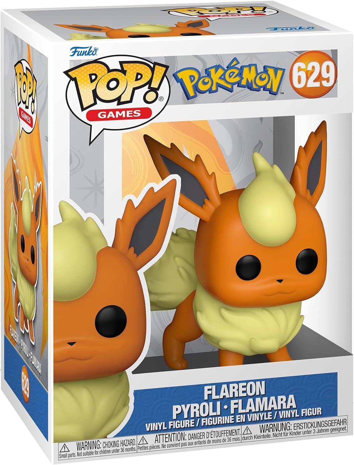 Pokemon: Funko Pop! Games - Flareon Pyroli Flamara #629 - Magic Dreams Store