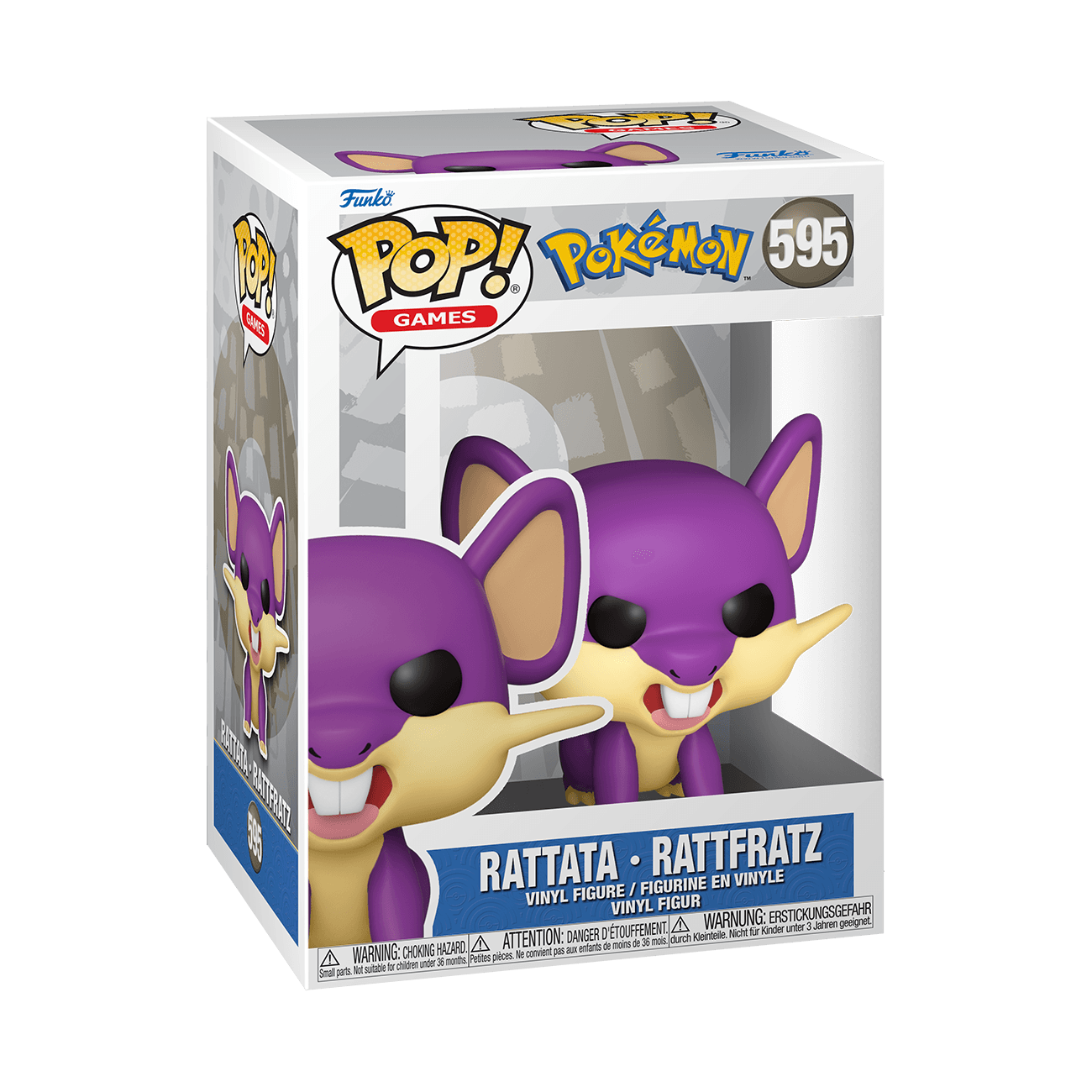 Pokemon: Funko Pop! Games - Rattata #595 - Magic Dreams Store
