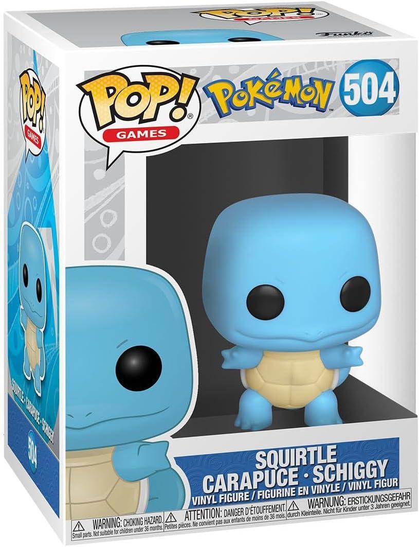 Pokemon: Funko Pop! Games - Squirtle Carapuce Schiggy #504 - Magic Dreams Store