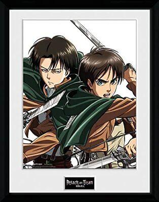 Poster Eren e Levi in cornice 30.5 x 40.6 cm - ATTACK ON TITAN - Magic Dreams Store