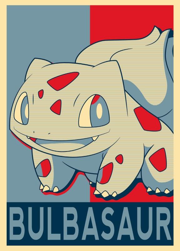 Poster propaganda - BULBASAUR - Magic Dreams Store