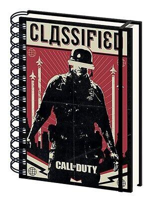 QUADERNO A5 BLACK OPS COLD WAR CLASSIFIED - CALL OF DUTY - Magic Dreams Store