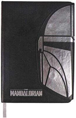 QUADERNO CASCO MANDALORIAN A5 PREMIUM IN FINTA PELLE - THE MANDALORIAN - Magic Dreams Store