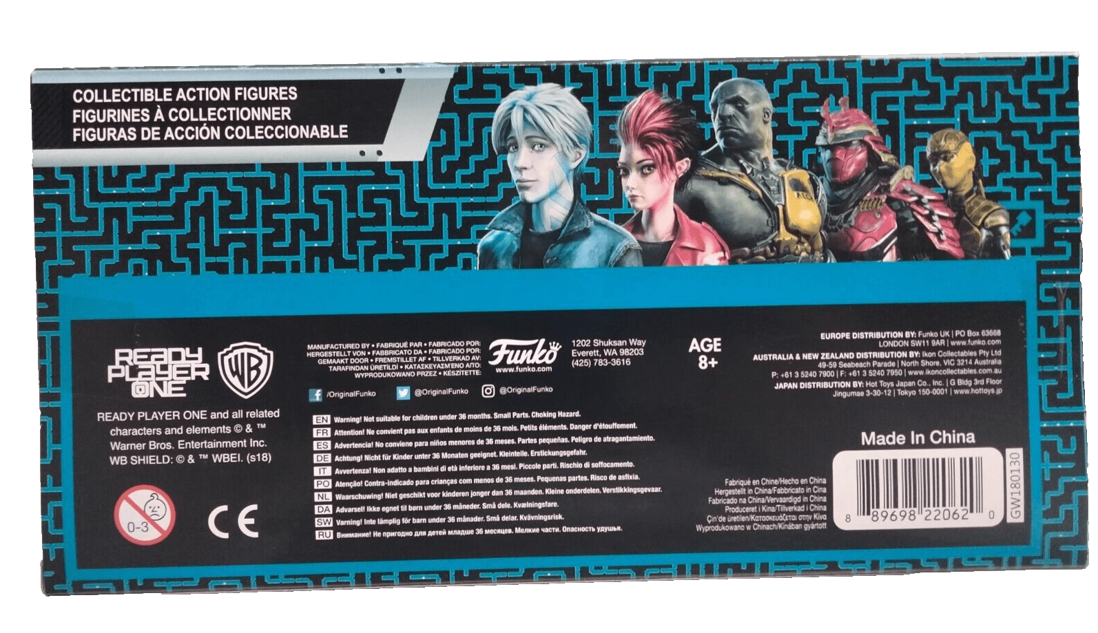 Ready Player One - Action figure set 4 pack - Magic Dreams Store