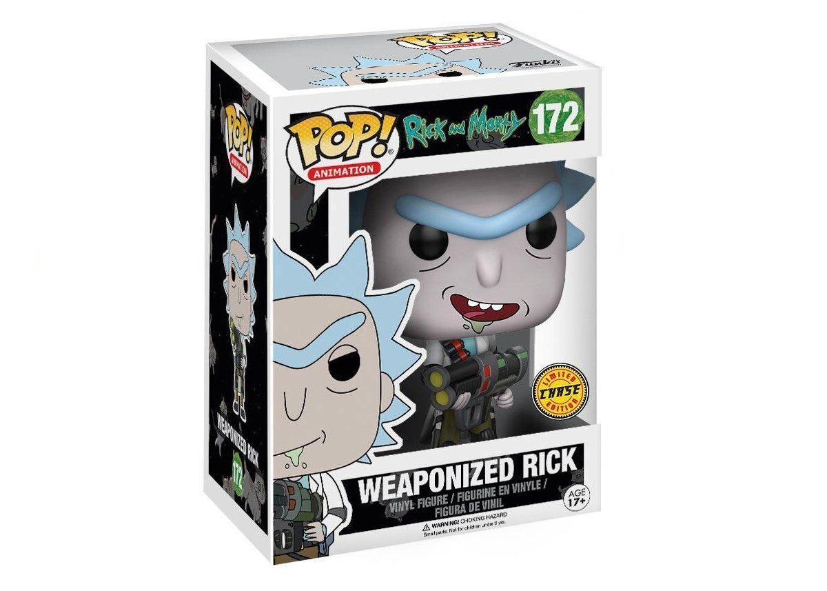 Rick and Morty: Funko Pop! Animation - Weaponized Rick #172 Chase - Magic Dreams Store