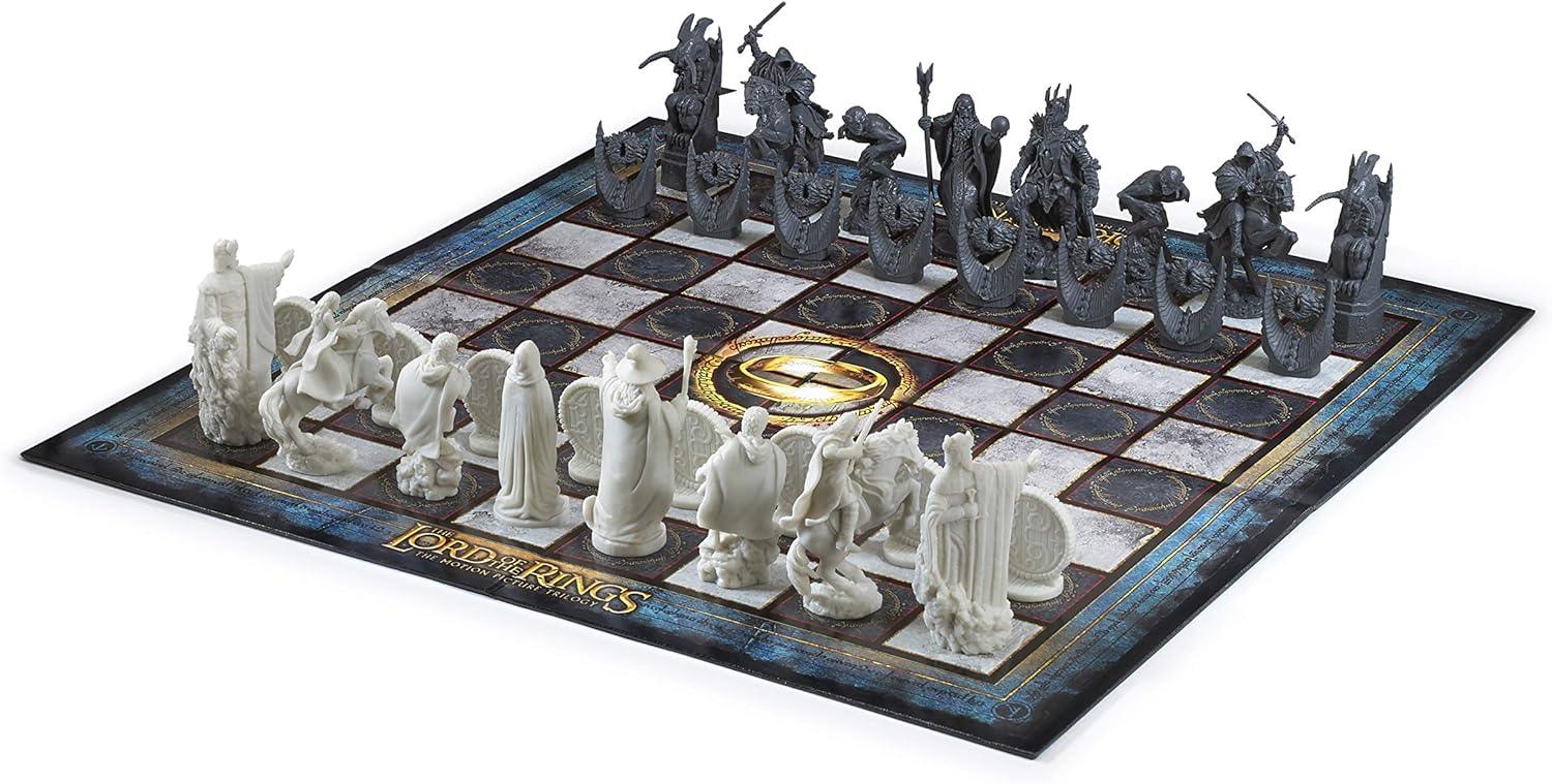 SCACCHIERA THE LORD OF THE RINGS - BATTLE FOR MIDDLE-EARTH CHESS SET - Magic Dreams Store