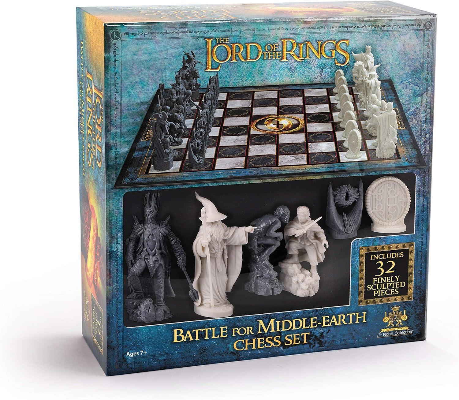 SCACCHIERA THE LORD OF THE RINGS - BATTLE FOR MIDDLE-EARTH CHESS SET - Magic Dreams Store