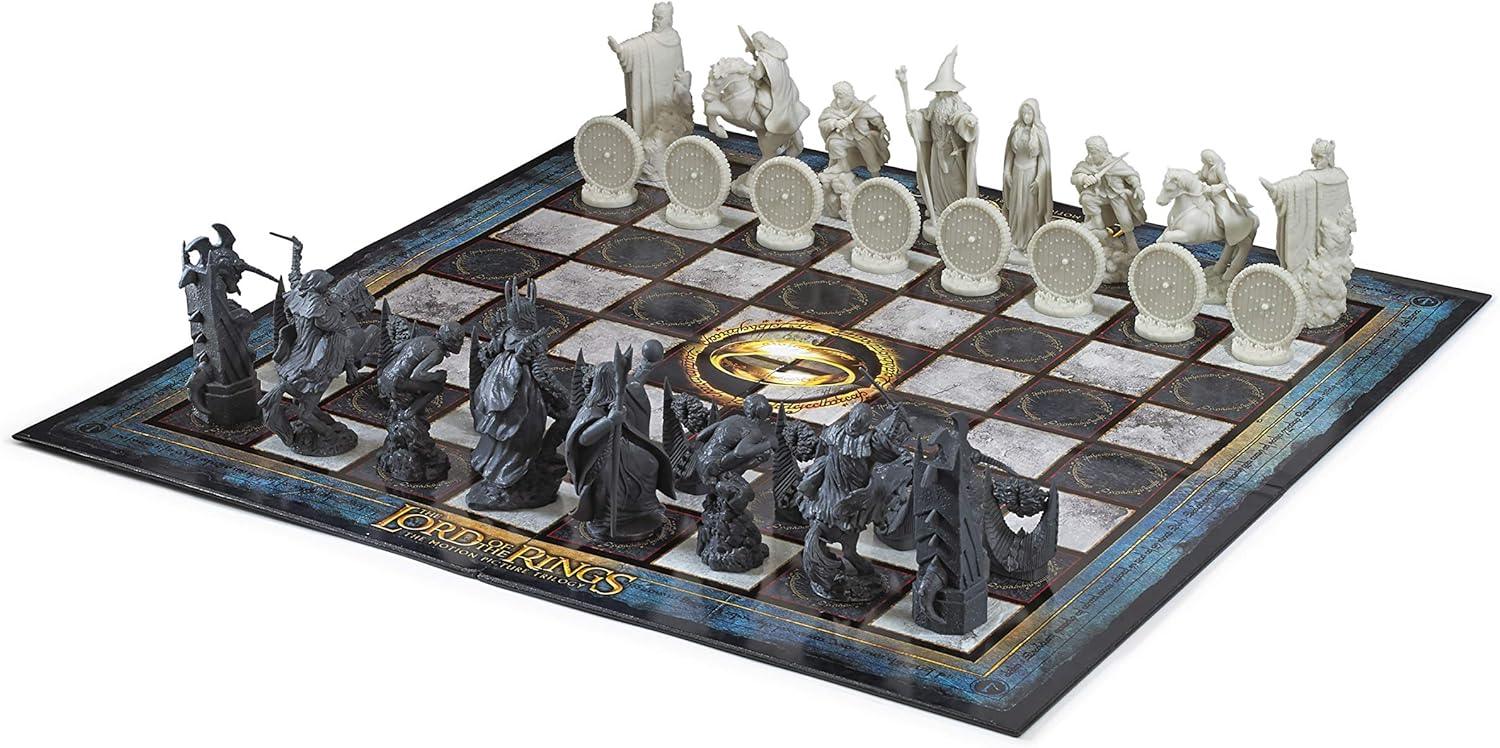 SCACCHIERA THE LORD OF THE RINGS - BATTLE FOR MIDDLE-EARTH CHESS SET - Magic Dreams Store