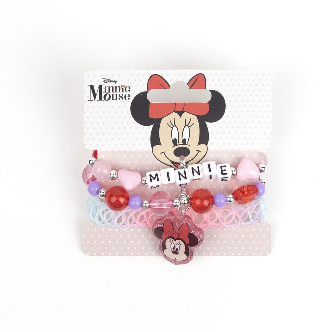 SET 3 BRACCIALETTI MINNIE - DISNEY MINNIE MOUSE - Magic Dreams Store