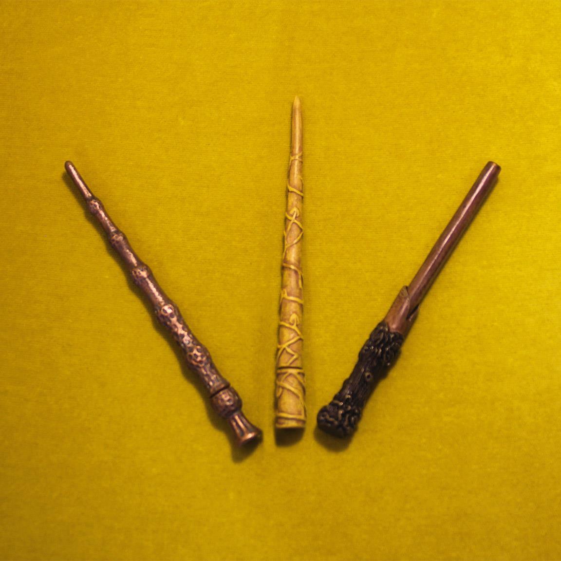 Set 3 penne bacchette - HARRY POTTER - Magic Dreams Store