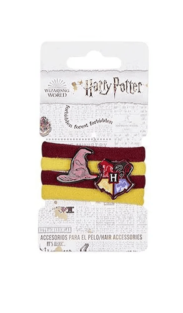 SET 4 ELASTICI PER CAPELLI MOD. B - HARRY POTTER - Magic Dreams Store