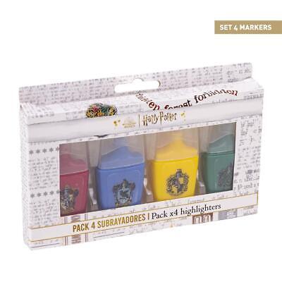 SET 4 EVIDENZIATORI - HARRY POTTER - Magic Dreams Store