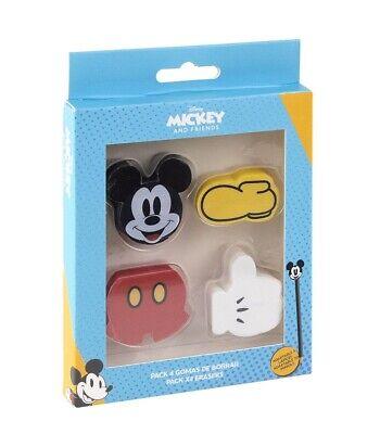 SET 4 GOMME DA CANCELLARE - TOPOLINO - Magic Dreams Store