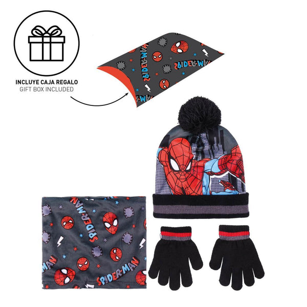 Set Cappellino, scaldacollo e guanti bambino - MARVEL SPIDERMAN - Magic Dreams Store