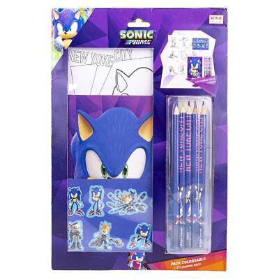 SET DA DISEGNO + ADESIVI - SONIC - Magic Dreams Store