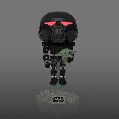 Star Wars: Funko Pop! Dark Trooper with Grogu - The Mandalorian #488 - Magic Dreams Store