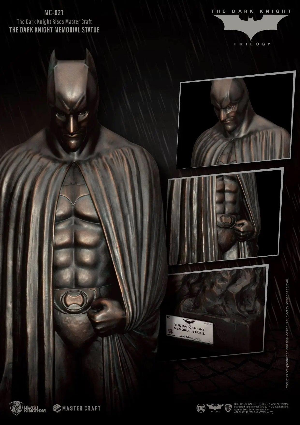 Statua - Batman Master Craft Memorial 45 cm - BATMAN: DA THE DARK KNIGHT RISES - Magic Dreams Store