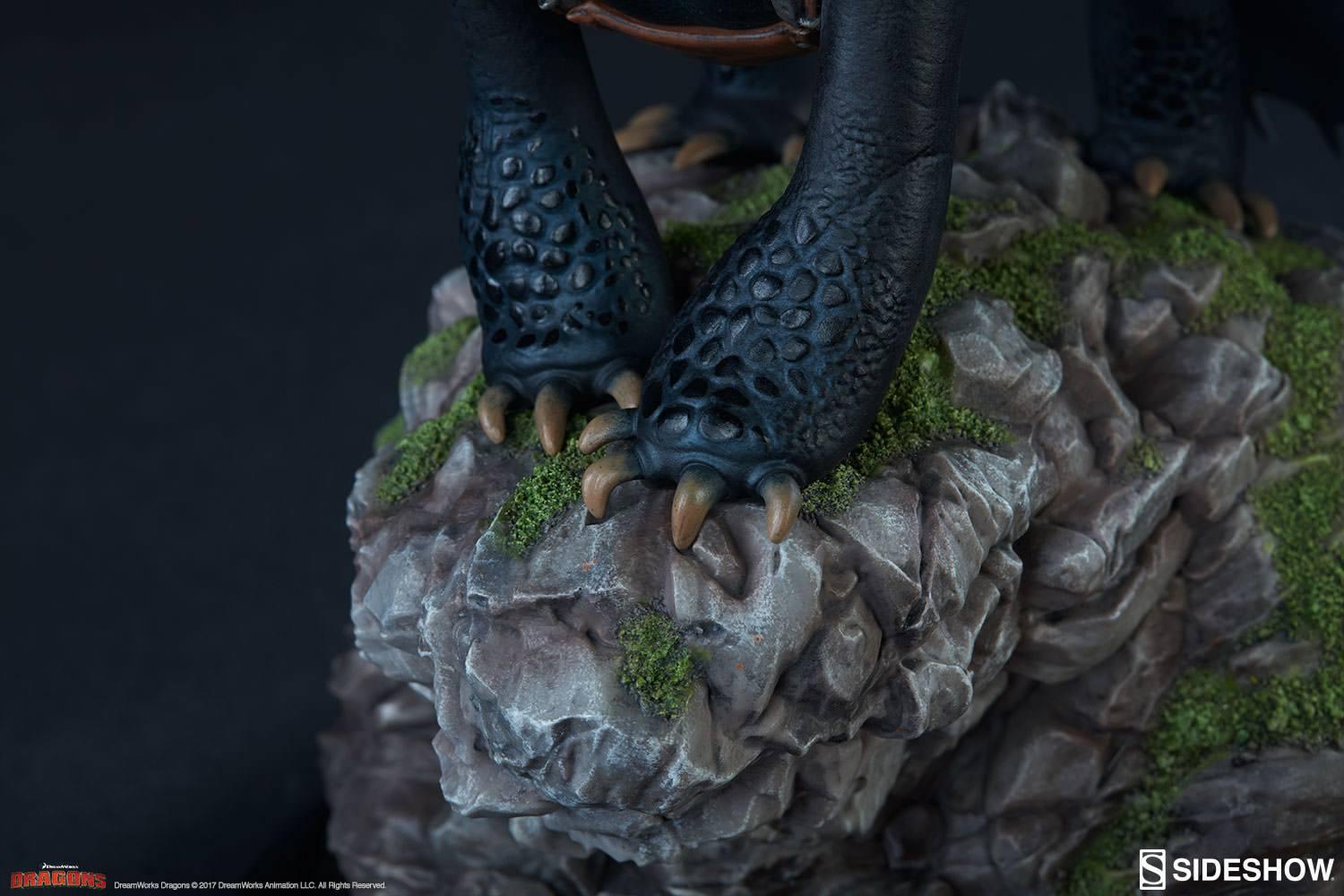 Statua - Toothless edizione limitata numerata 30 cm - DRAGON TRAINER - Magic Dreams Store