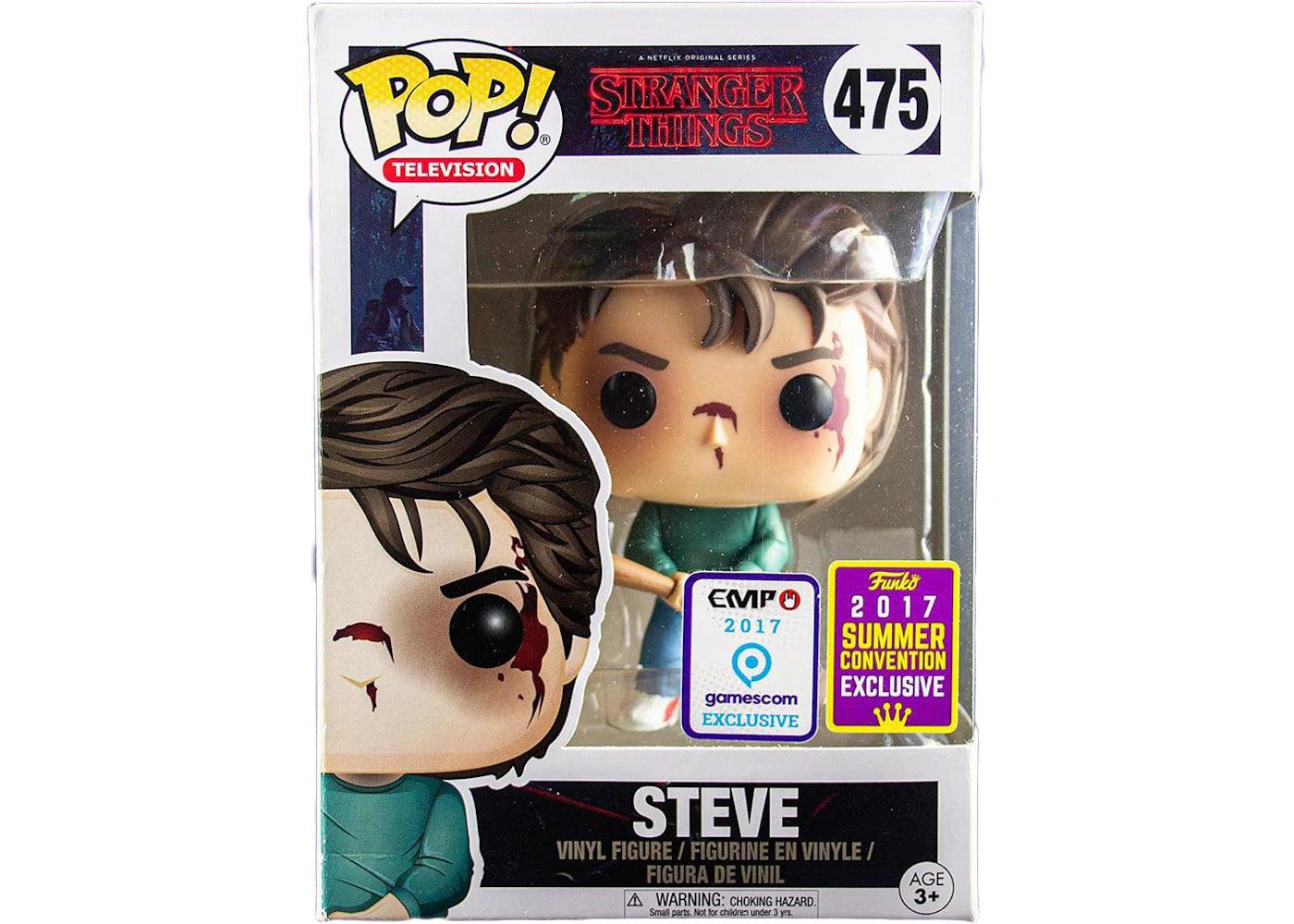 Stranger Things: Funko Pop! Television - Steve #475 2017 Summer Convention Exclusive EMP 2017 - Magic Dreams Store