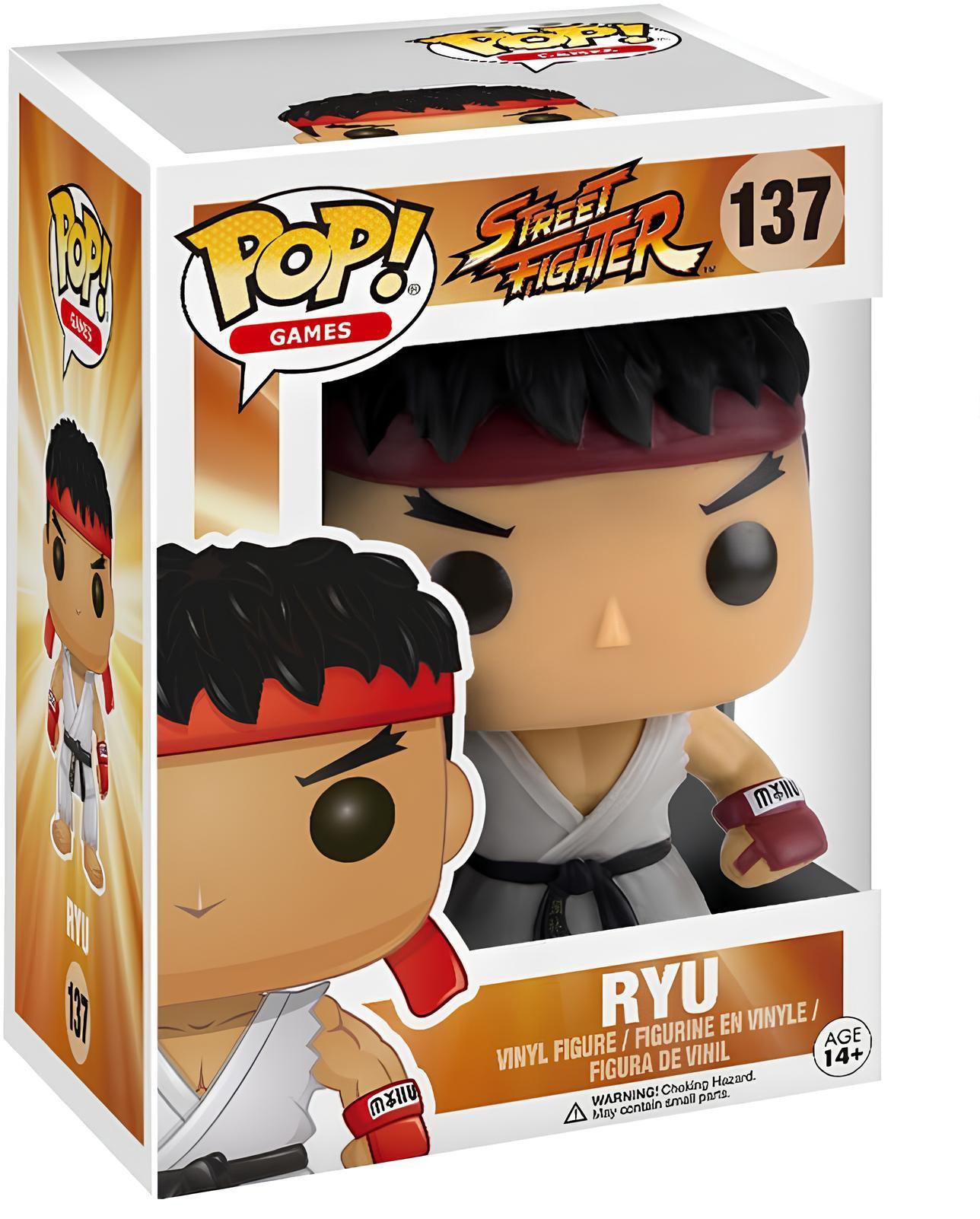 Street Fighter: Funko Pop! Games - Ryu #137 - Magic Dreams Store