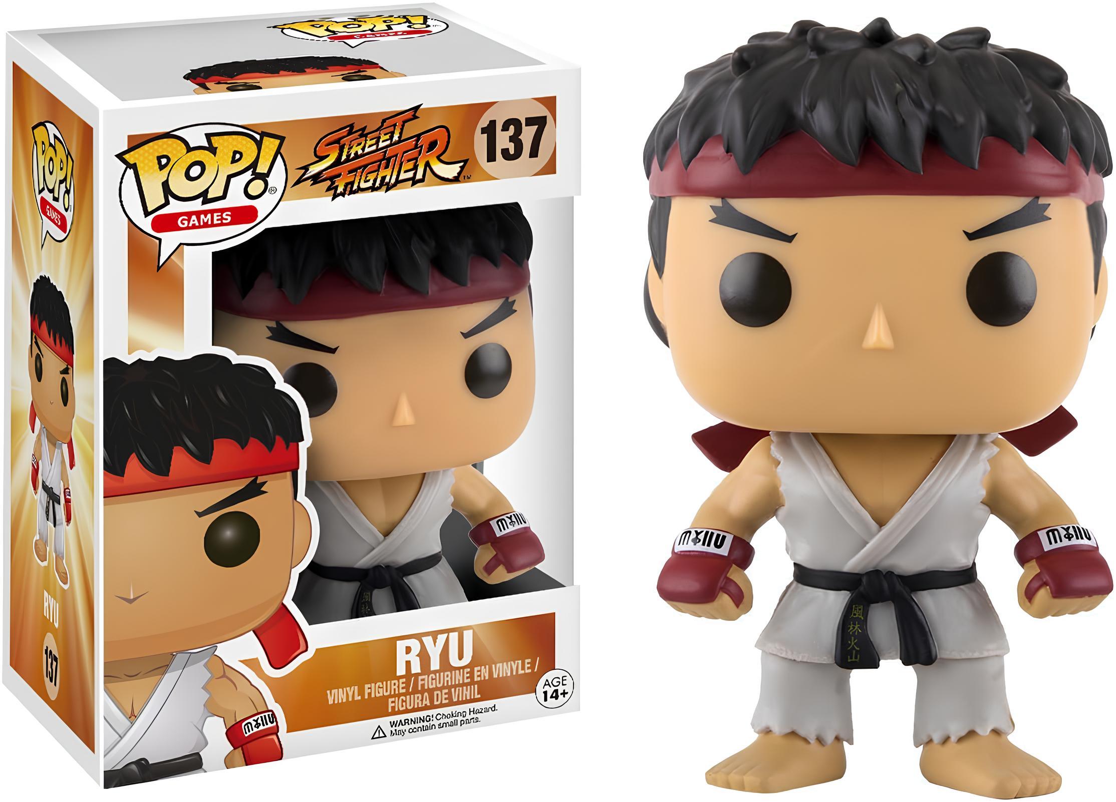 Street Fighter: Funko Pop! Games - Ryu #137 - Magic Dreams Store