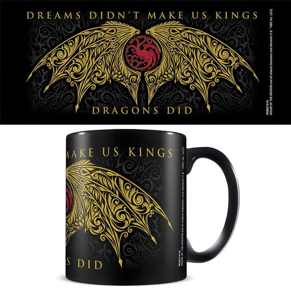 Tazza "Dreams Didn't Make Us Kings" - House of the Dragon - Magic Dreams Store