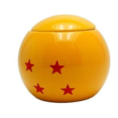 TAZZA SFERA DEL DRAGO 4 STELLE CON COPERCHIO 3D 500 ml - DRAGON BALL - Magic Dreams Store