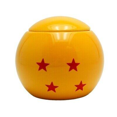TAZZA SFERA DEL DRAGO 4 STELLE CON COPERCHIO 3D 500 ml - DRAGON BALL - Magic Dreams Store
