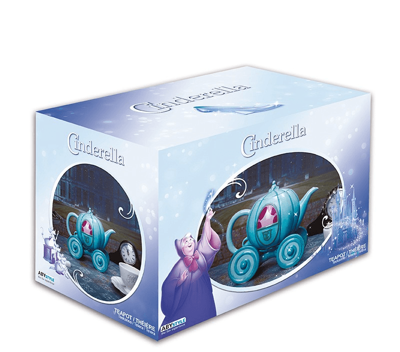 Teiera 3D - Carrozza - 850 ml - CENERENTOLA - Magic Dreams Store