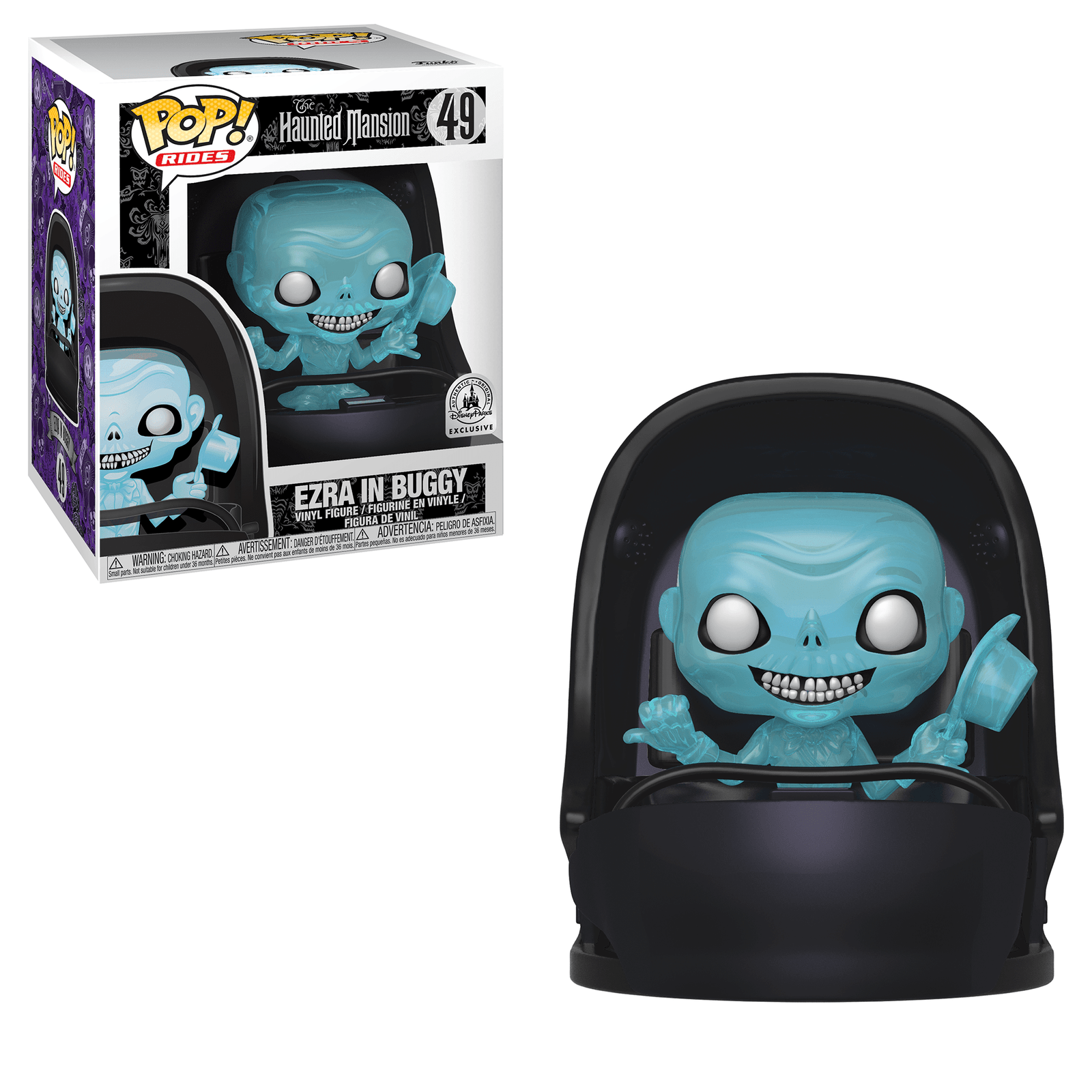 The Haunted Mansion: Funko Pop! Rides - Ezra in Buggy #49 Exclusive Disney Park - Magic Dreams Store